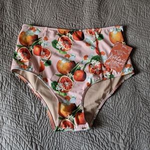 🍊Kortni Jeane cut-high grapefruit bottoms